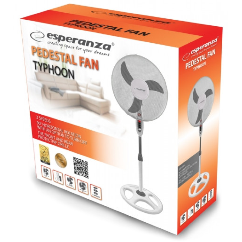 Вентилятор Esperanza EHF002WE