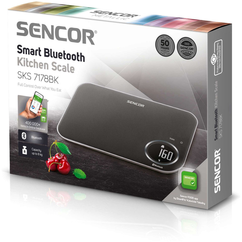 Ваги кухонні Sencor SKS 7178BK