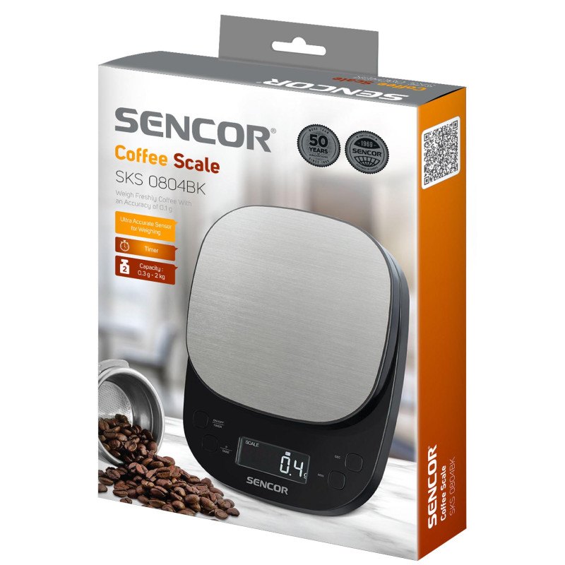 Ваги кухонні Sencor SKS 0804BK