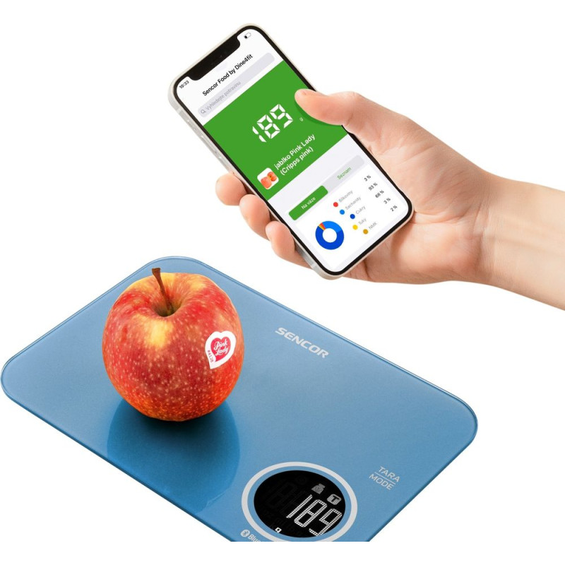 Ваги кухонні Sencor SKS 7072BL