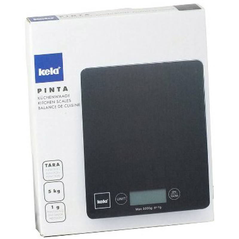 Ваги кухонні Kela Pinta Black (15741)