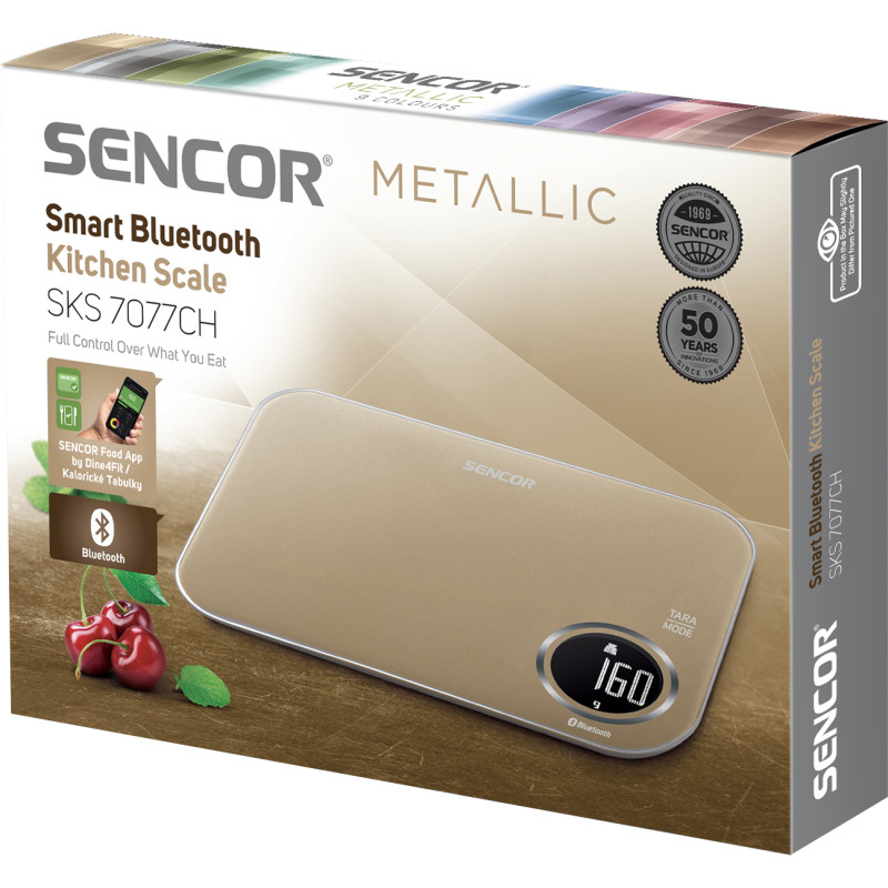 Ваги кухонні Sencor SKS 7077CH