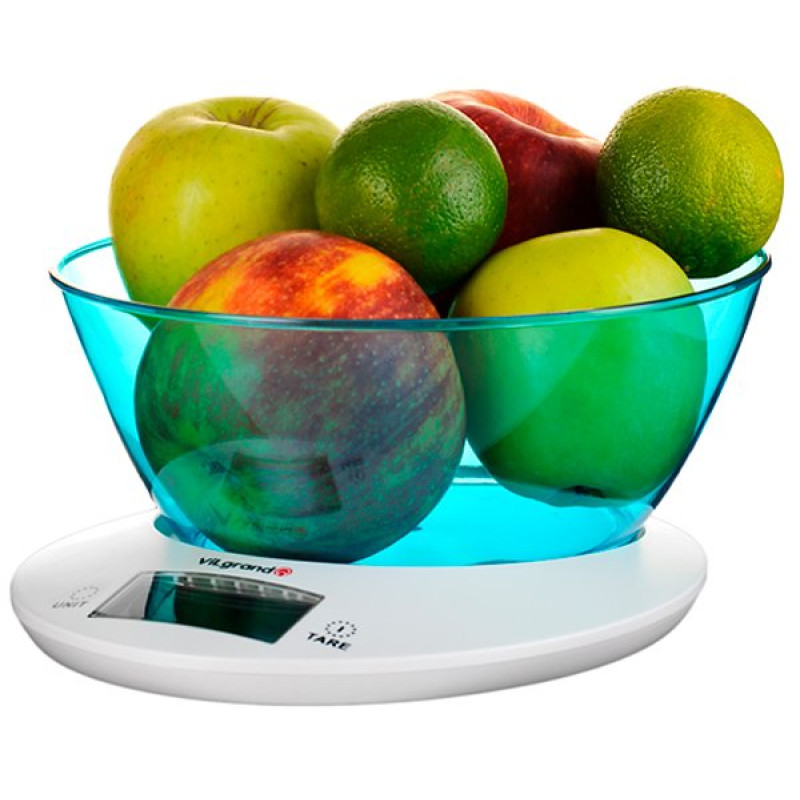 Ваги кухонні ViLgrand VKS-533C blue