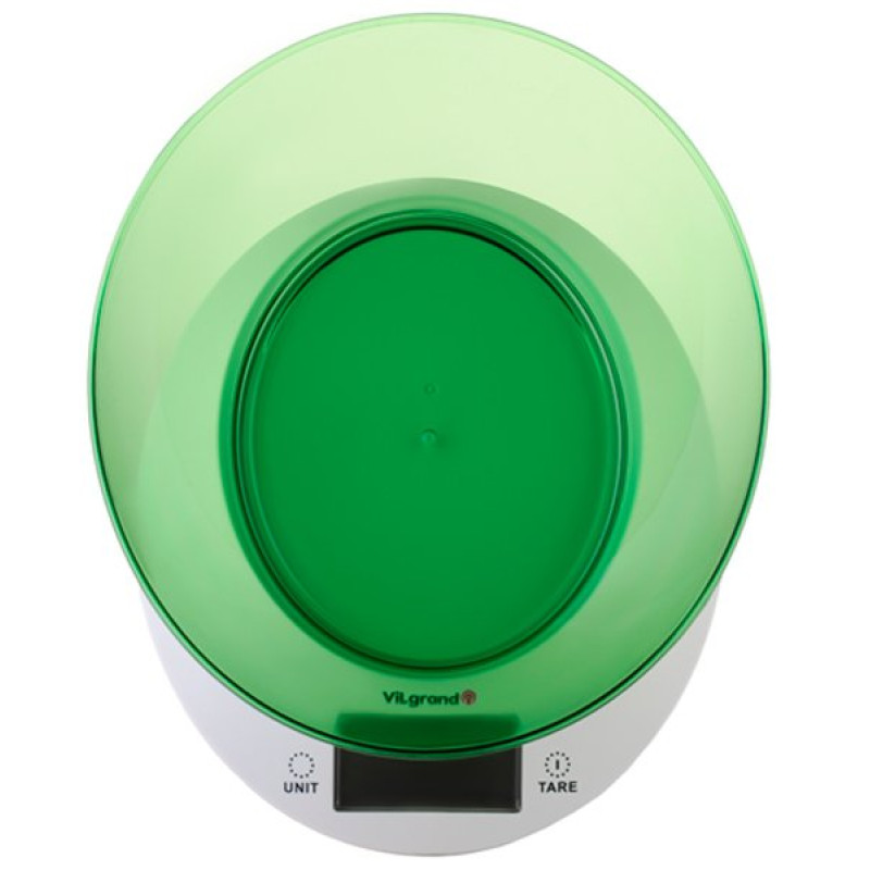 Ваги кухонні ViLgrand VKS-533C green