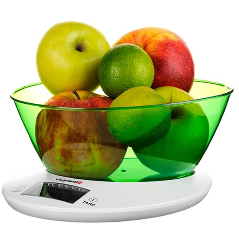 Ваги кухонні ViLgrand VKS-533C green