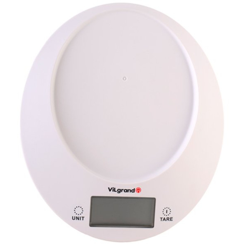 Ваги кухонні ViLgrand VKS-533C red