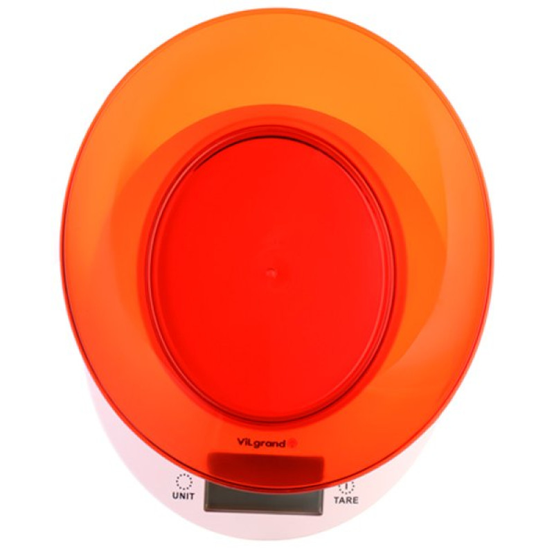 Ваги кухонні ViLgrand VKS-533C red