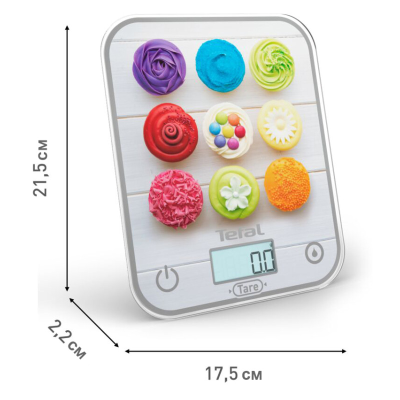 Ваги кухонні Tefal Optiss Cake Pops BC50D4V0