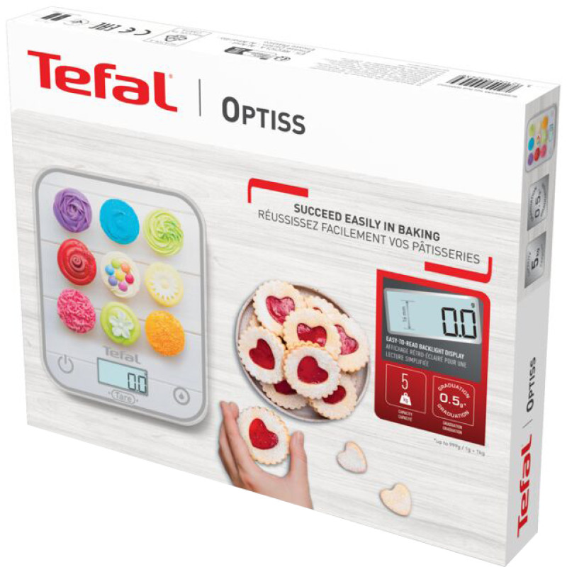 Ваги кухонні Tefal Optiss Cake Pops BC50D4V0