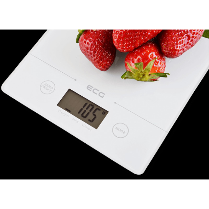 Ваги кухонні ECG KV 117 Slim white