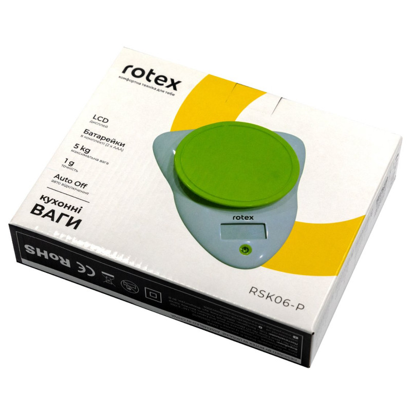 Ваги кухонні Rotex RSK06-P
