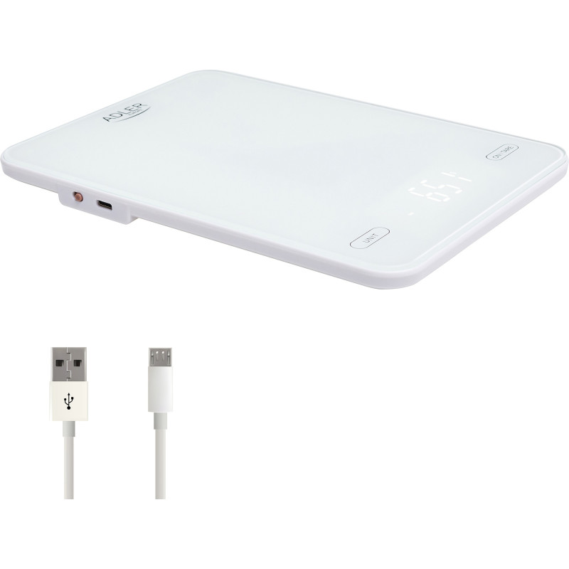 Ваги кухонні Adler AD 3177 white