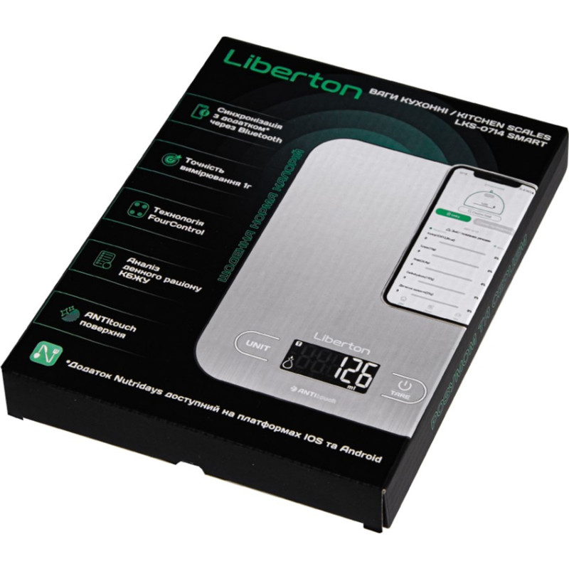 Ваги кухонні Liberton LKS-0714 Smart