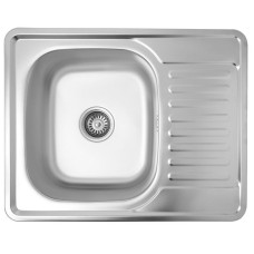 Kroner KRP Dekor - 6350 кухонна мийка (нержавіюча сталь)