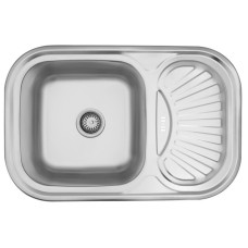 Кухонна раковина Kroner KRP - 7549 (0,8 мм)