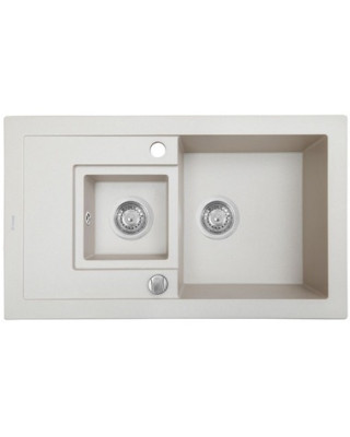 Кухонна мийка PERFELLI PIERRA PGP 536-78 LIGHT BEIGE