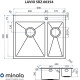Кухонна мийка Minola LAVIO SRZ 60354