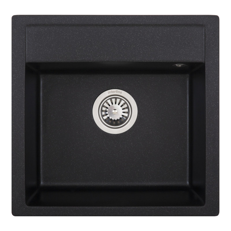 Кухонна мийка INTERLINE BRUT black