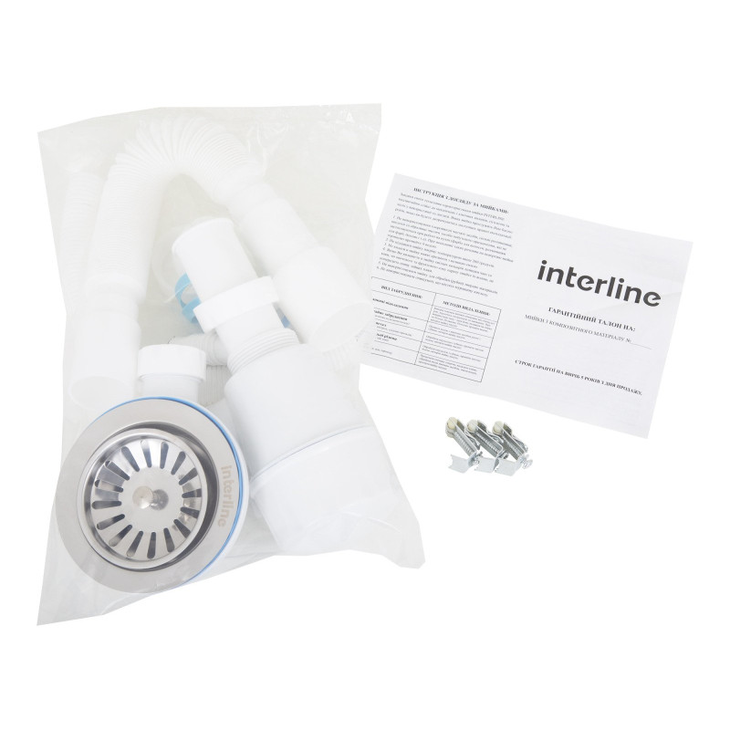 Кухонна мийка INTERLINE BRUT black