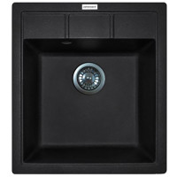 Кухонна мийка Adamant Brick black