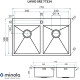 Кухонна мийка Minola LAVIO SRZ 77324