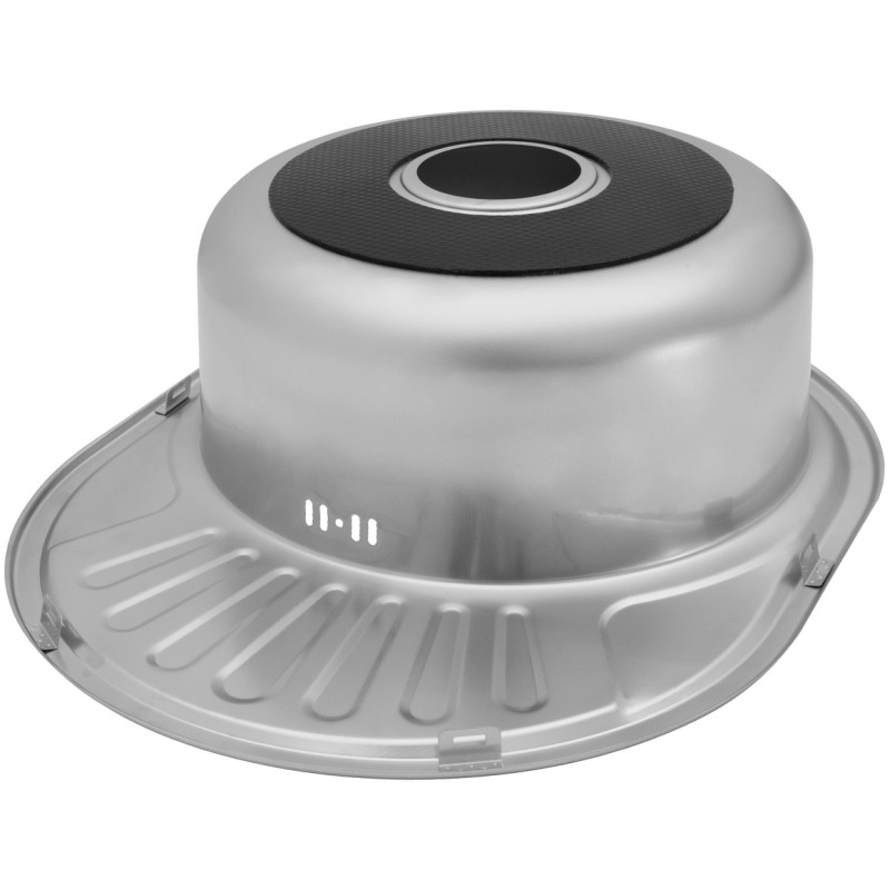 Кухонна мийка Kroner KRP Dekor 5745 (0.8 мм)