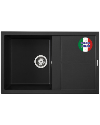 Кухонна мийка ELLECI Unico 300 Full Black (nero) 40