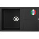 Кухонна мийка ELLECI Unico 300 Full Black (nero) 40