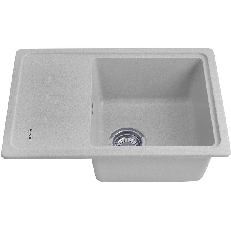 Kroner KRP Komposit Gra - 6243 Кухонна мийка