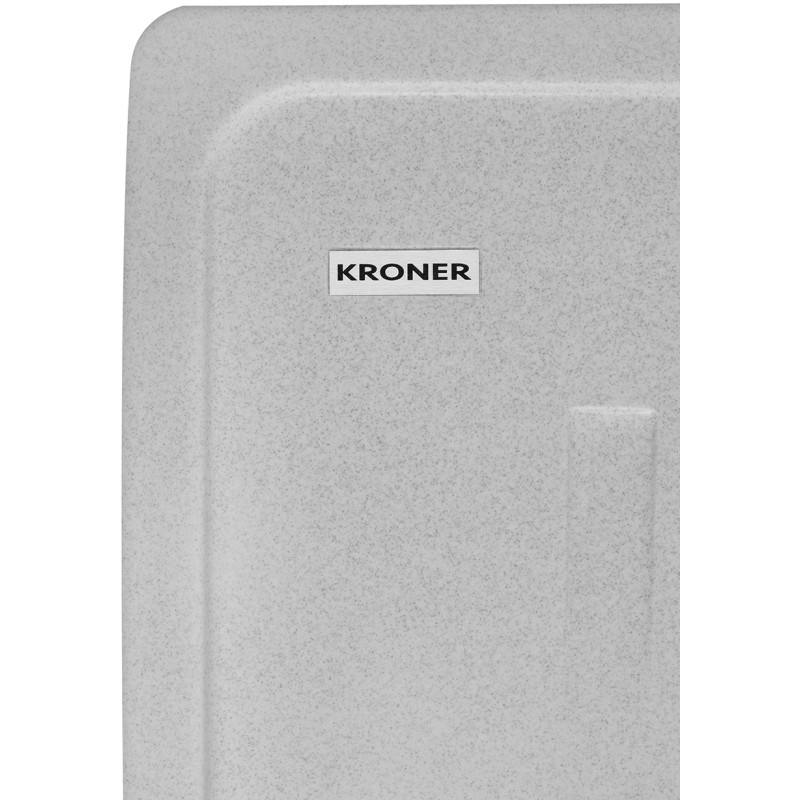 Kroner KRP Komposit Gra - 6243 Кухонна мийка