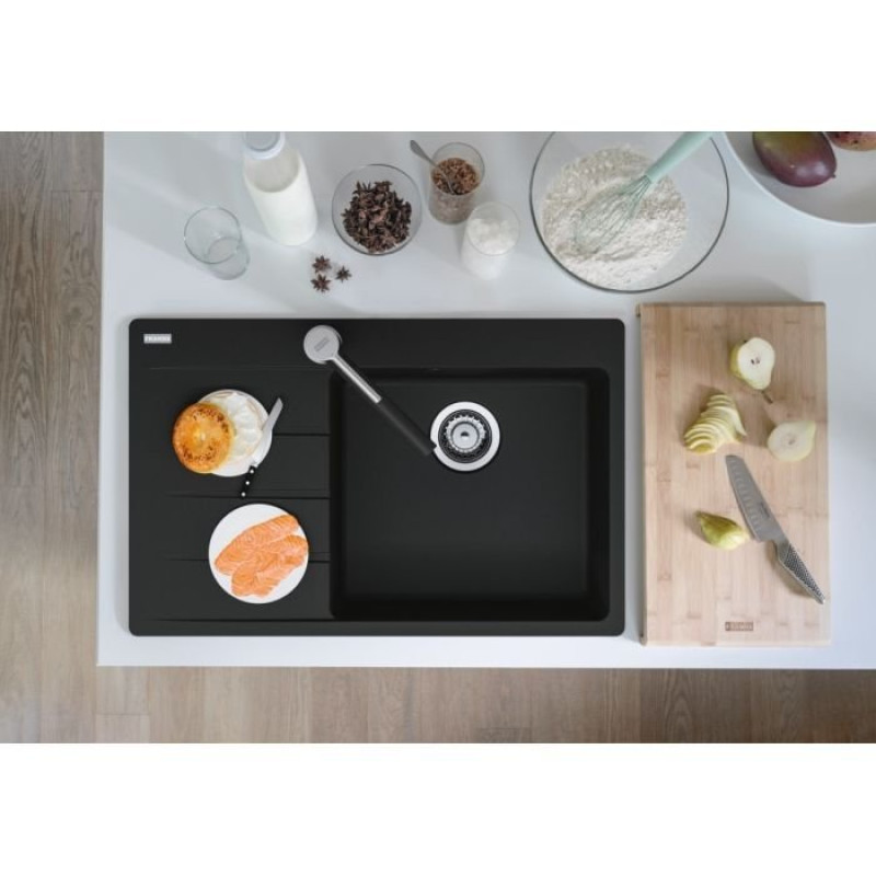Кухонна мийка Franke Centro CNG 611-78 TL чорний матовий (114.0630.466)