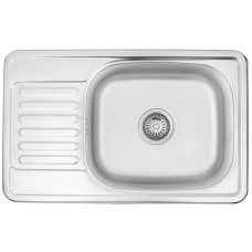 Кухонна раковина Kroner KRP - 6642 (0,8 мм)