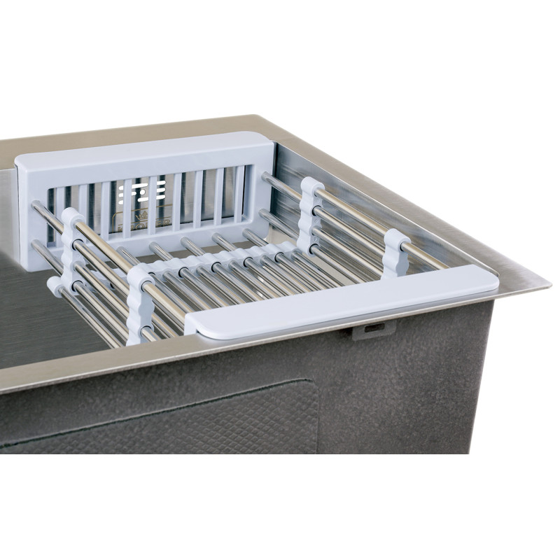 Кухонна раковина Kroner KRP Geburstet - 5843 гм (3,0/1,0 мм)