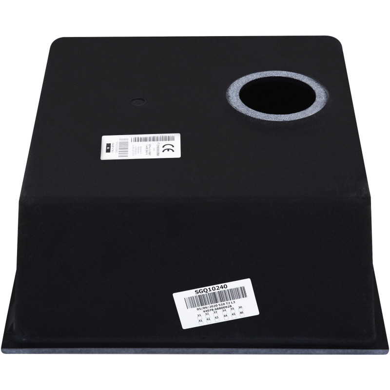 Кухонна мийка ELLECI Q 102 Under Top Nero 40