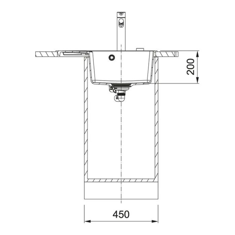 Мийка кухонна Franke Centro CNG 611-62 TL сірий камінь (114.0630.461)