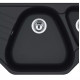 Кухонна мийка FRANKE Antea AZG 661-E (114.0499.223) Онікс