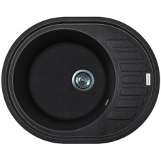 Кухонна мийка Adamant Ovum black