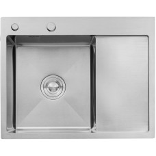 Кухонна раковина Kroner KRP Geburstet - 6350LHM (3,0/1,0 мм)
