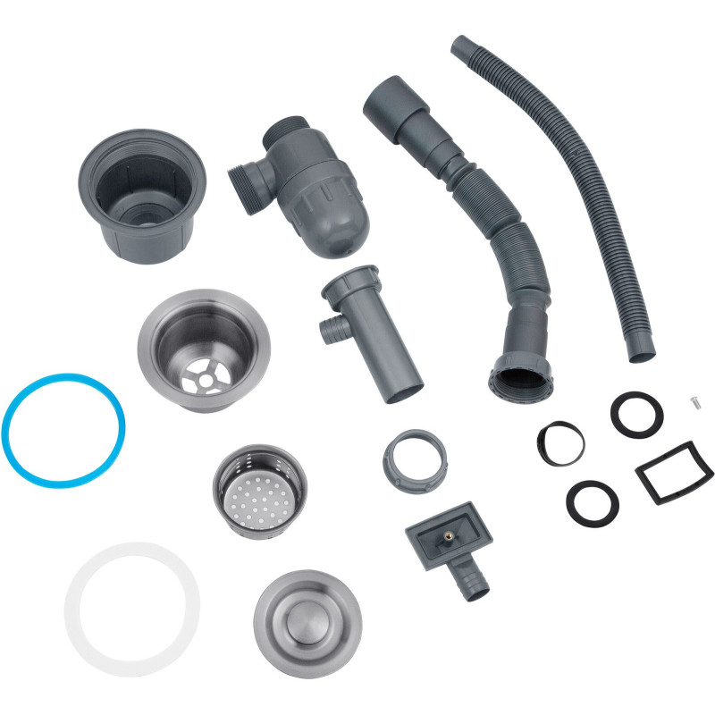 Кухонна раковина Kroner KRP Schwarze - 5843HM PVD (3,0/1,0 мм)