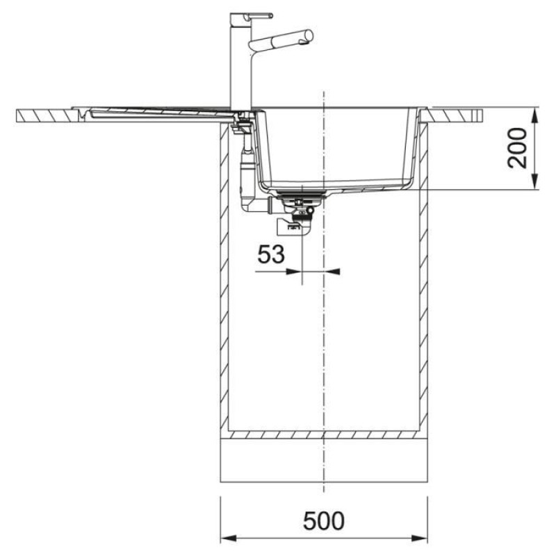 Кухонна мийка Franke Centro CNG 611-86 чорний матовий (114.0701.820)