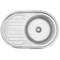 Кухонна раковина Kroner KRP - 7750 (0,8 мм)