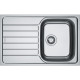 Мийка кухонна Franke Spark SKL 611-78 нержавіюча сталь декор (101.0716.715)