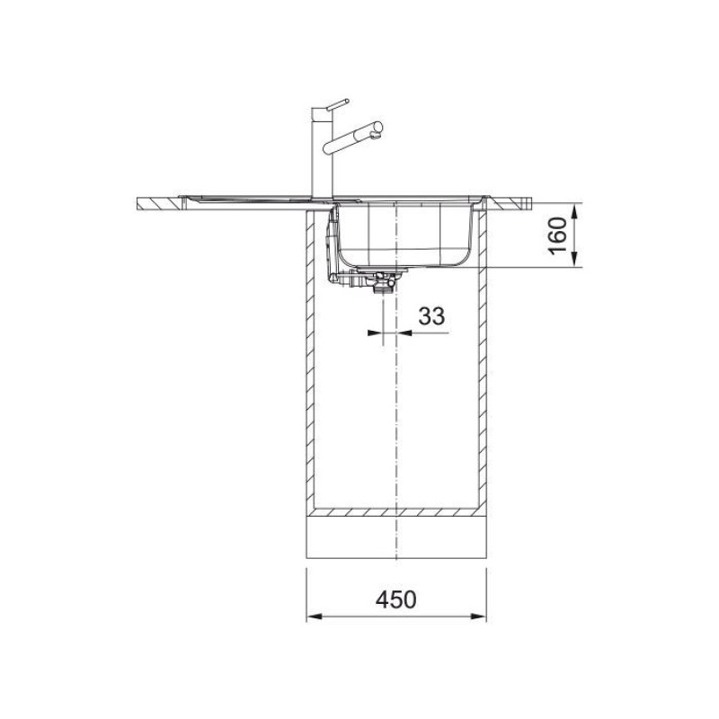 Мийка кухонна Franke Spark SKL 611-78 нержавіюча сталь декор (101.0716.715)