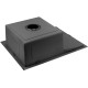 Кухонна раковина Kroner KRP Schwarze - 6350RHM PVD (3,0/1,0 мм)