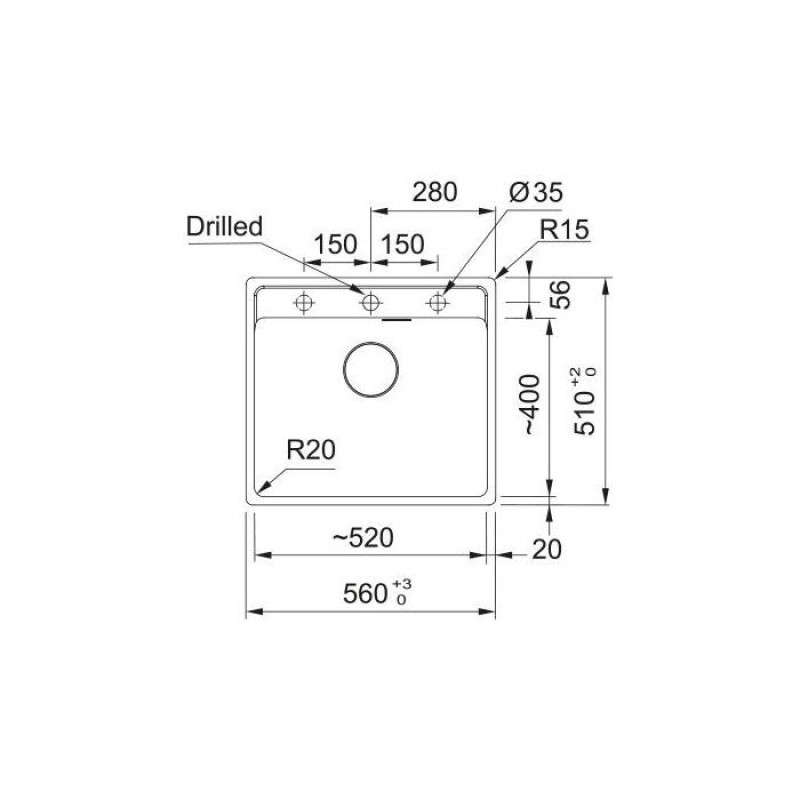 Кухонна мийка Franke Maris MRG 610-52 TL сірий сланець (114.0716.704)