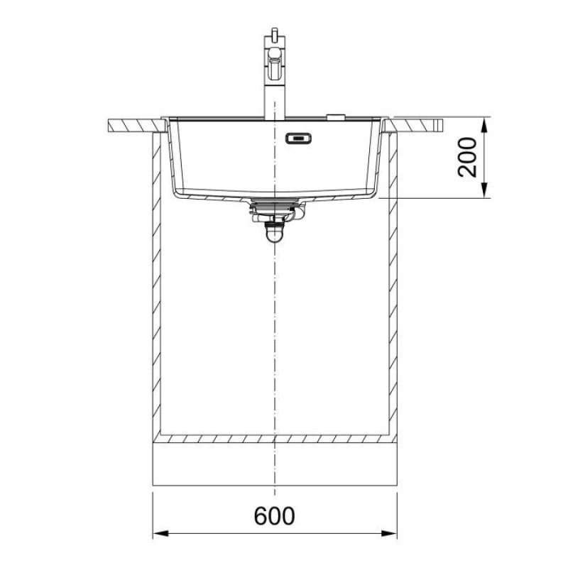 Кухонна мийка Franke Maris MRG 610-52 TL сірий сланець (114.0716.704)