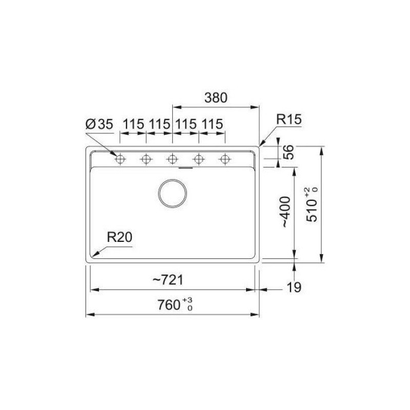 Кухонна мийка Franke Maris MRG 610-72 TL онікс (114.0720.003)