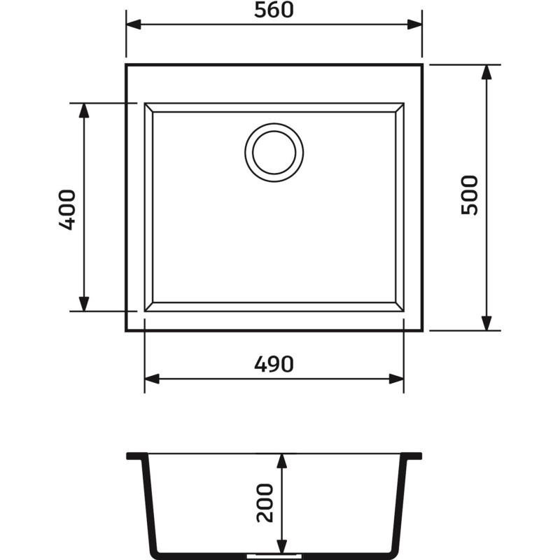 Кухонна мийка Adamant Univer gray