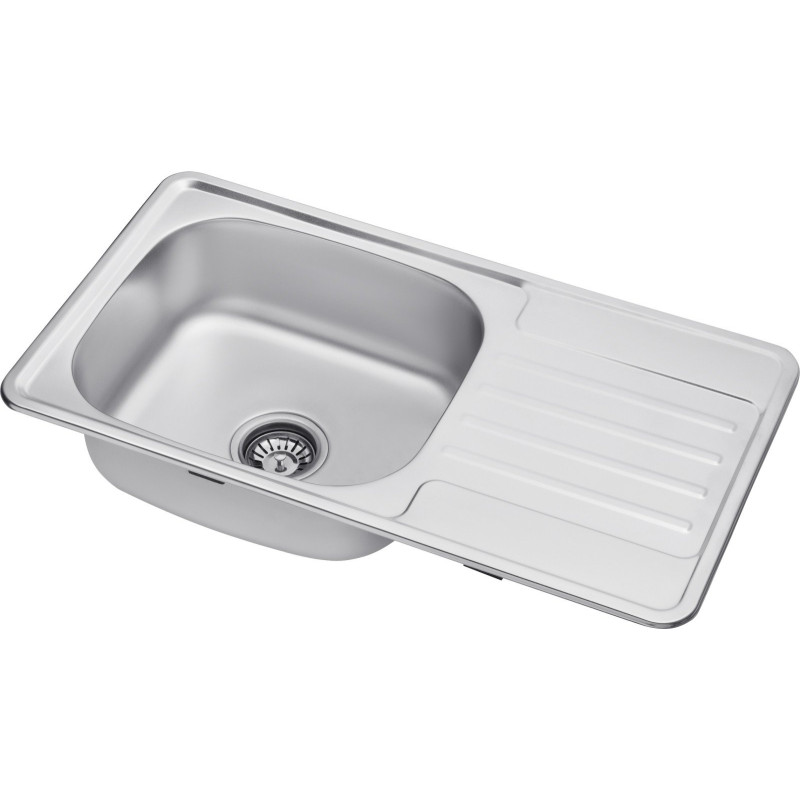 Кухонна раковина Kroner KRP - 7642 (0,8 мм)