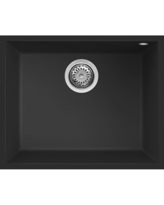 Кухонна мийка Elleci Q 105 under top black K86